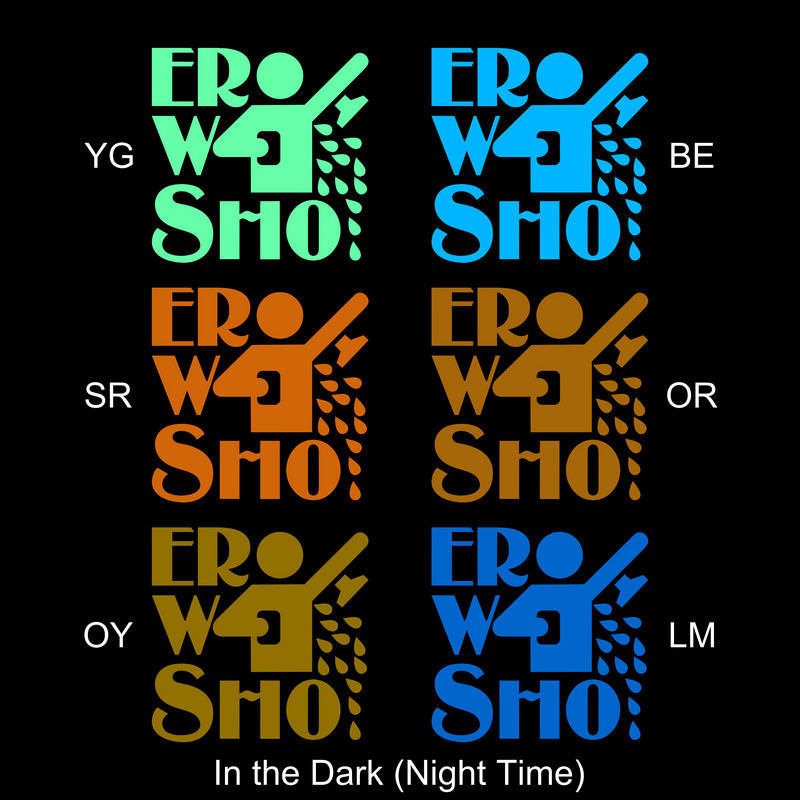 Zabawna naklejka na drzwi robić prysznica Świecąca w ciemności Znak łazienkowy Naklejka ścienna Toaleta Pralnia Łazienka DIY Świecąca dekoracja