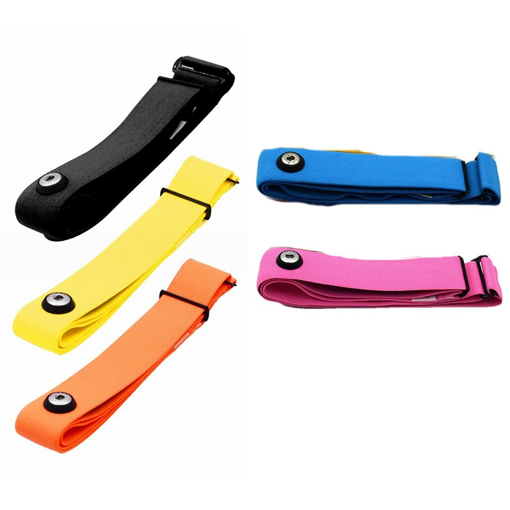 Heart Rate Wireless Monitor Waterproof Chest Strap Running only Chest Strap Adjustable Fitness Sensor Compatible Belt