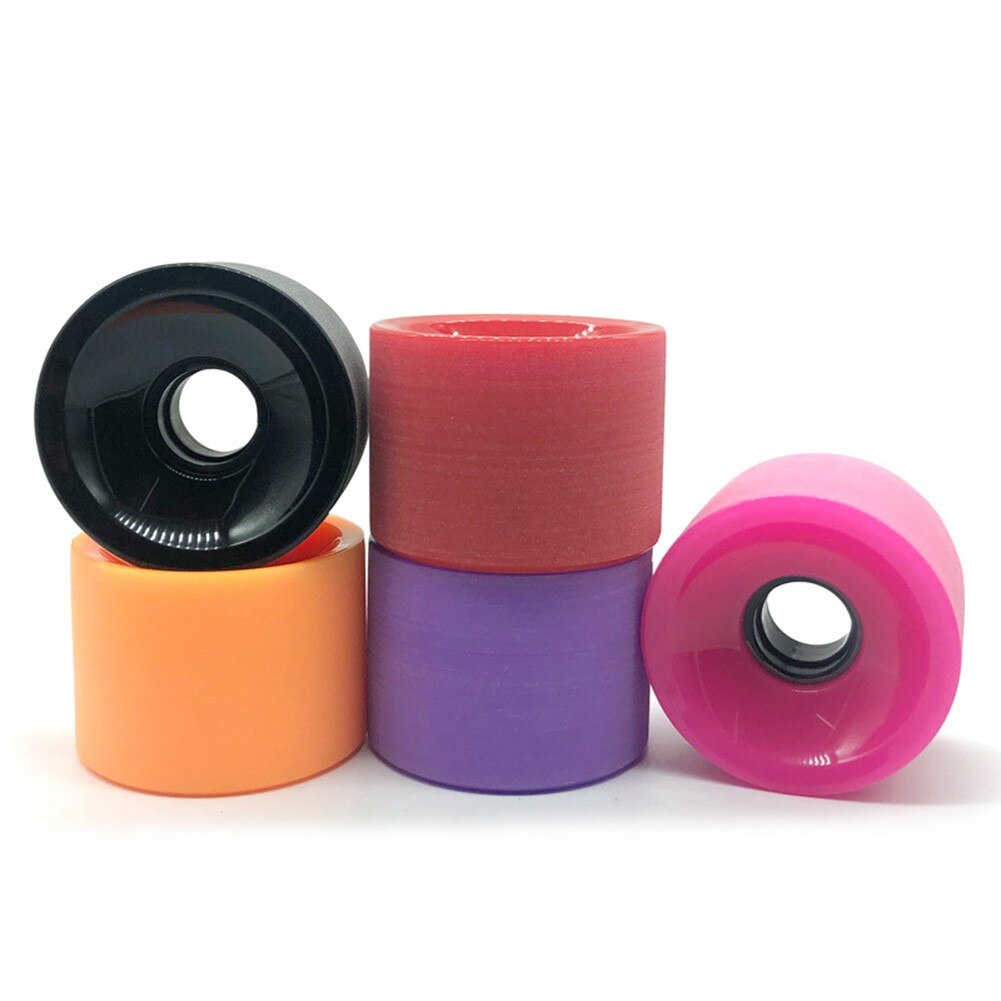 4pcs Skateboard Longboard Wheels 70mm 80A Matte Longboard Skateboard Wheels Set Road Skate Pro Action Motion Wheels 70*51mm