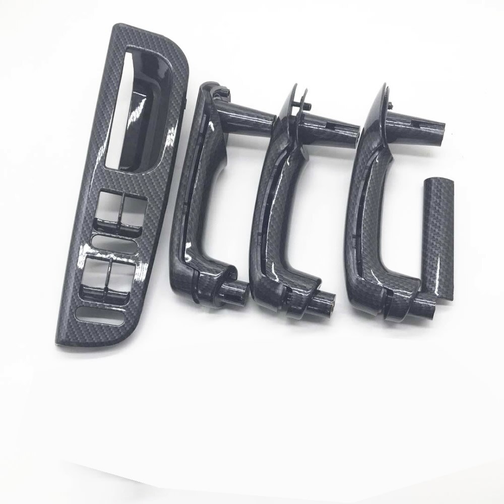 1999-2004Carbon Fiber Style Interior Grab Handle Inside door handle door armrest for Volkswagen Bora Golf 4 MK4 for Jetta: 5pcs