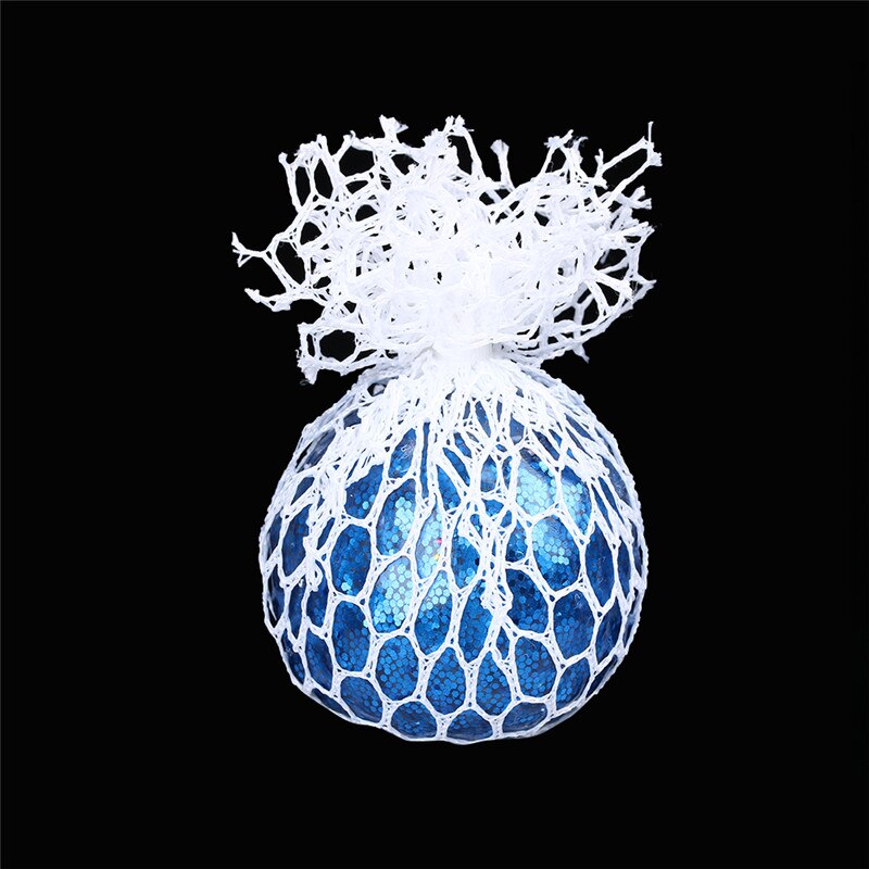 Squishies Mesh Druif Bal Anti Stress Reliever Squeeze Druk Relief Speelgoed Grappige Voor Kids Gadgets: style 1 C