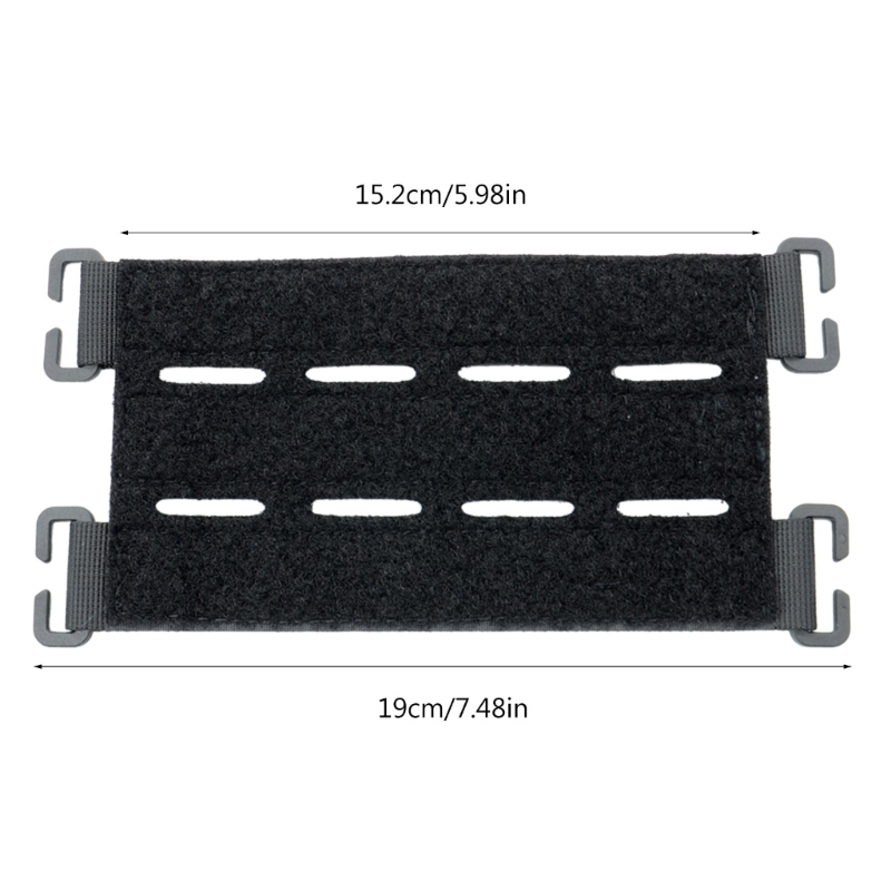 Parches Molles G92F, parches tácticos gancho y bucle, pantalla Panel, accesorio MollesStrip para mochila, Molles