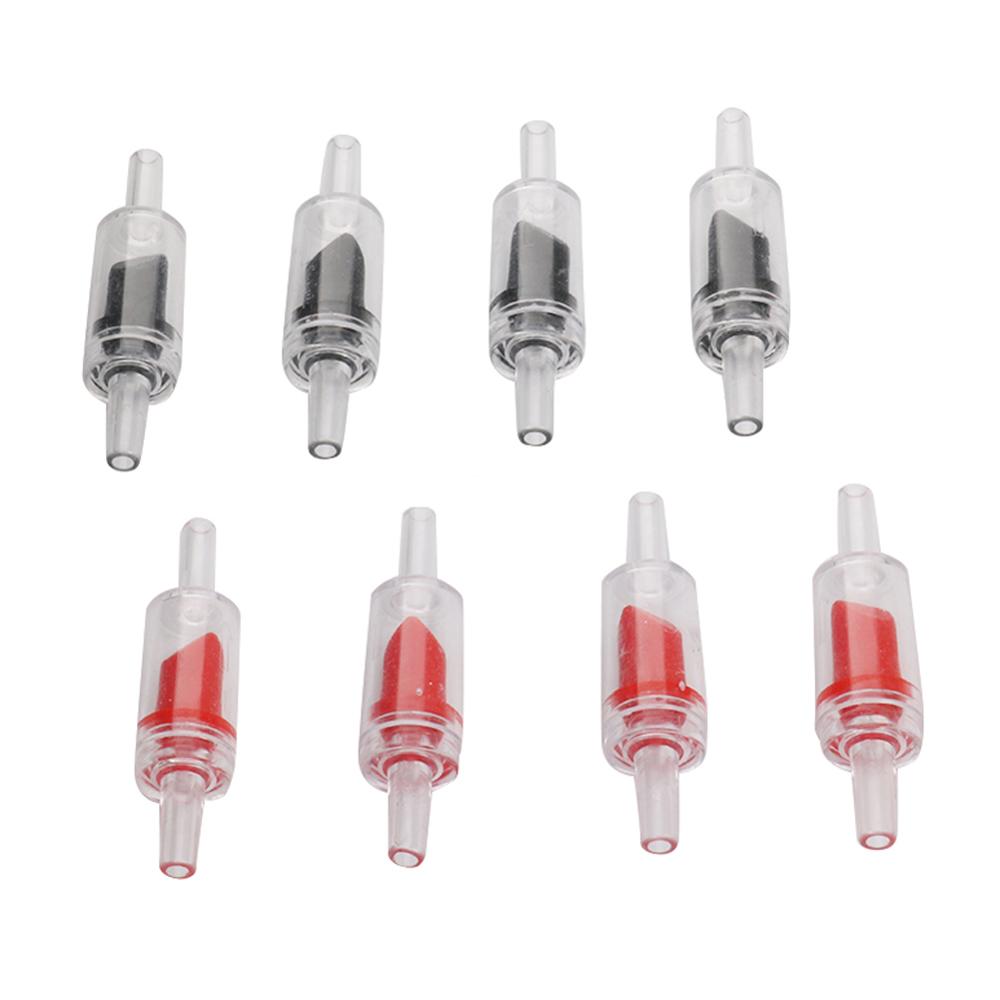 Air Pump Stop Water Plastic One Way Non-Return Check Valve Aquarium Fish Tank Air Check Valves Aquarium Accessories 200 Pcs