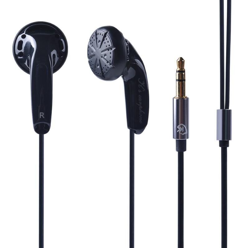 K 'S Oortelefoon K300 300ohm Impedantie In Ear Oortelefoon Oordopjes 300 Ohm Oordopjes Platte Hoofd Plug Oordopjes Doden Monnik Oordopjes: Black