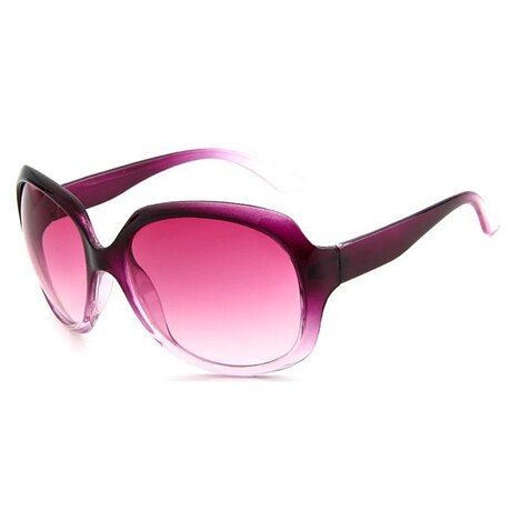 Gafas De Sol clásicas Retro para mujer, lentes De Sol femeninos con forma ovalada, a la: purple