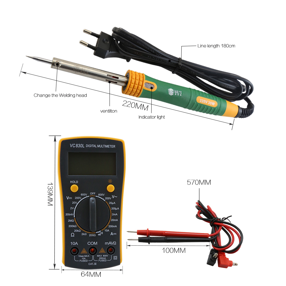 BST-113 NUOVO Disegno Strumento di Riparazione di Computer Sacchetto di 16pcs in 1 Partita Liberamente Computer Portatile Del Cellulare Elettrodomestico Riparazione Tool Set kit