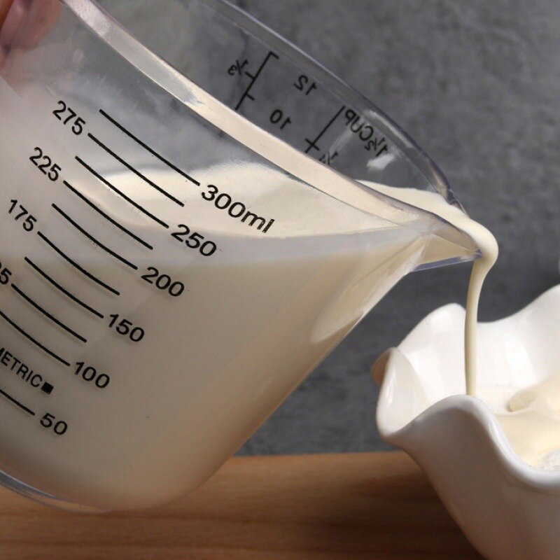 150/300ml Plastic Scale Measuring Cup Kitchen Measuring Tools For Baking Kitchen Tool Accessaries Measuring Food Baking Cups