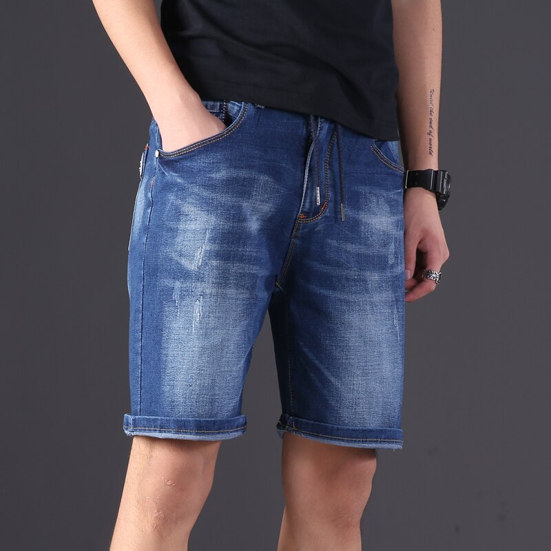 9XL Grande Taille D'été Hommes Baggy Short Cargo Homme Décontracté Court Denim Un Pantalon Hommes Court Jeans Pantalon