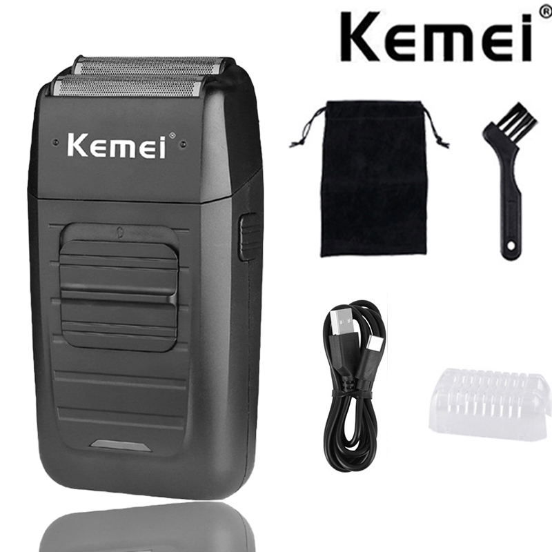 Kemei KM-2296 KM-2299 KM-1102 Hair Clipper Kit Electric Shaver Male Hair Cutting Machine Men’s Trimmer Machine: green