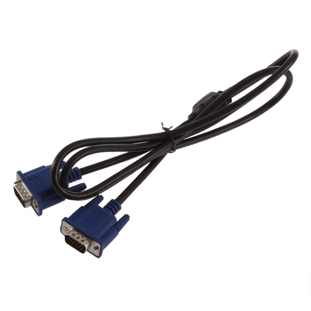 VEIDADZ High-Definition VGA Computer Video Projector Cable 15 Pin Male To Male With Magnetic Ring 1.5 m / 3 m / 5 m