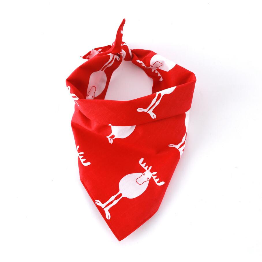 Hund katt bandana jul sällskapsdjur halsband halsduk haklapp grooming accessoarer bandage halsband för små medelstora hundar katter: Rådjur