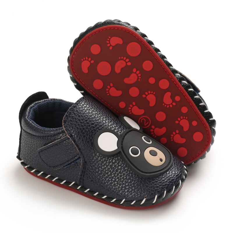 2021 primavera/outono tênis novos sapatos de bebê meninos macio-sola antiderrapante bonito dos desenhos animados sola de borracha sapatos casuais da criança para 0-18m: B279 A / 13-18 meses