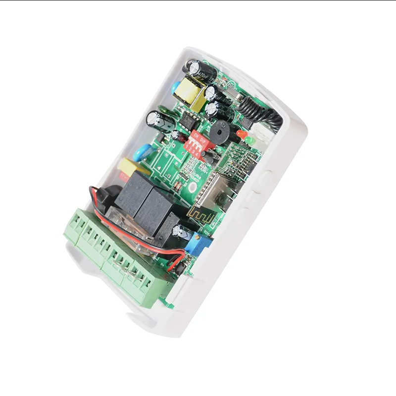 Universal Garage Shutter Box Motor Valve + 2 Remote Controls with External Control Terminal Block