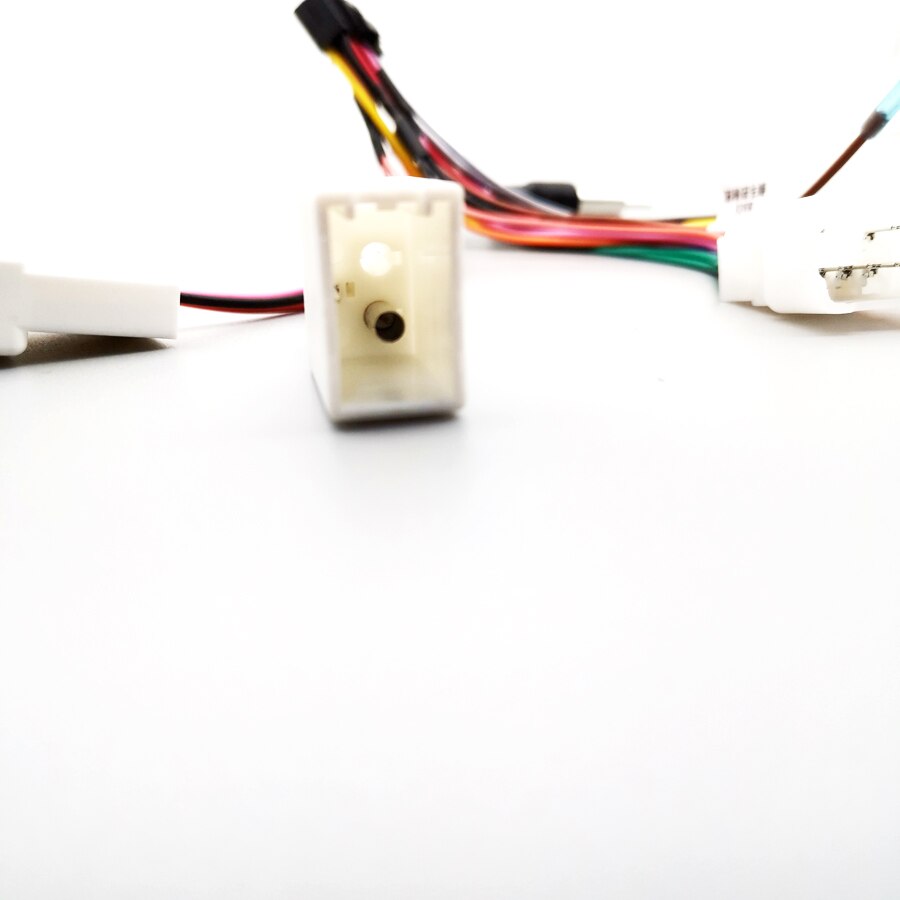 For Android Car Stereo 16 PIN Wiring Harness Connector Adapter Power Cable Harness with 4-Terminal Suitable for Toyota