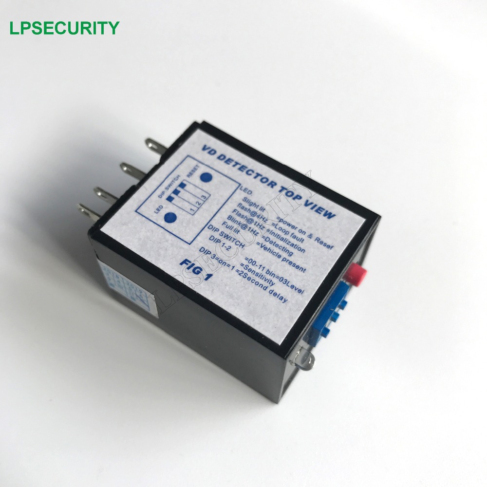 Verkeer Inductieve Signaal 12V Lus Detector VD108B Voor Schuifpoort/Operator Verkeer Signaal Controle 4-Niveau Gevoeligheid