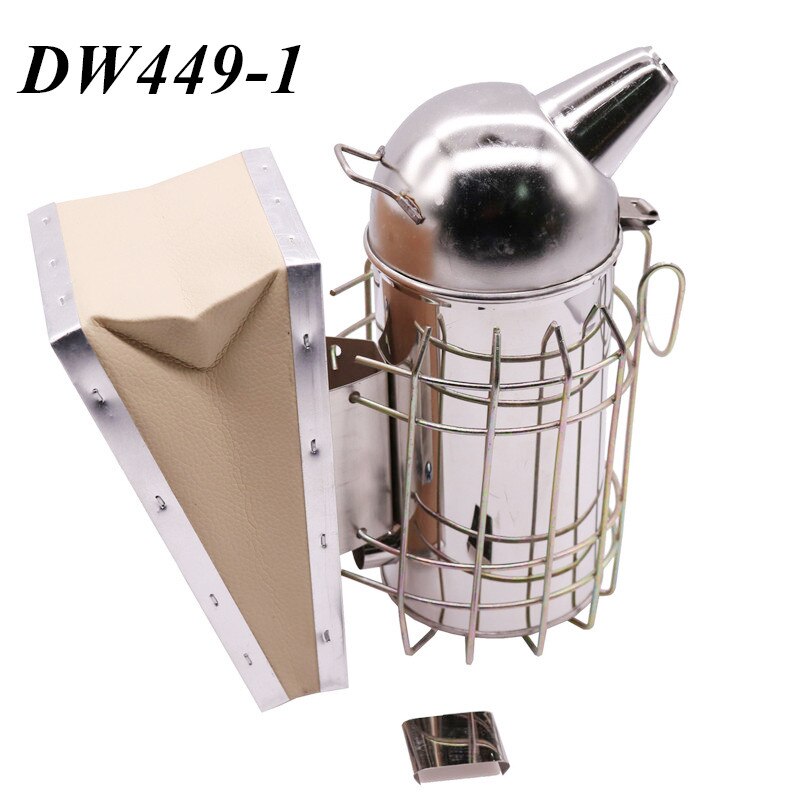 1 pcs Bee smokers Beekeeping tool Beekeeper dedicated to the apiary Aluminum and Stainless steel Bee tool Batteries not included: CW505