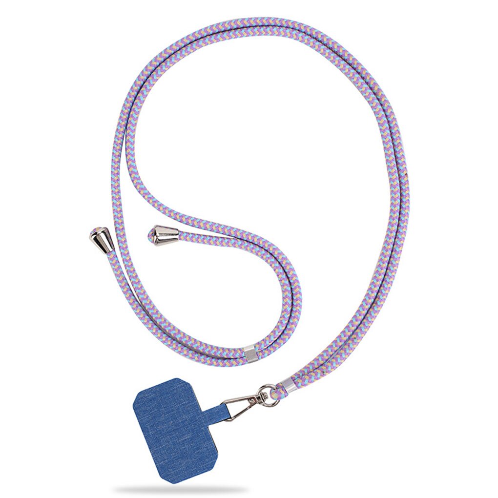 Universele Crossbody Patch Telefoon Lanyards Mobiele Telefoon Strap Lanyard Nylon Zachte Touw Mobiele Telefoon Opknoping Cord Holder: 11