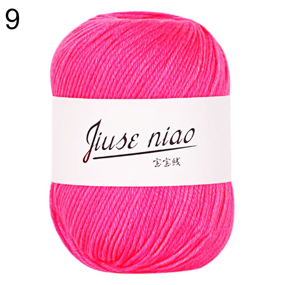 50g Baby Woolen Yarn Knitting Crochet Blanket Sweater Scarf Soft Woven Material: 9