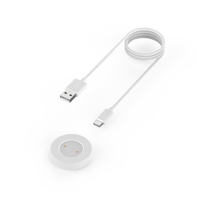 Base de chargeur pour Huawei Watch GT2/GS Pro/Magic 2/Dream/GT 2e/Active/Sport, support de station de remplacement pour montre intelligente: WHITE