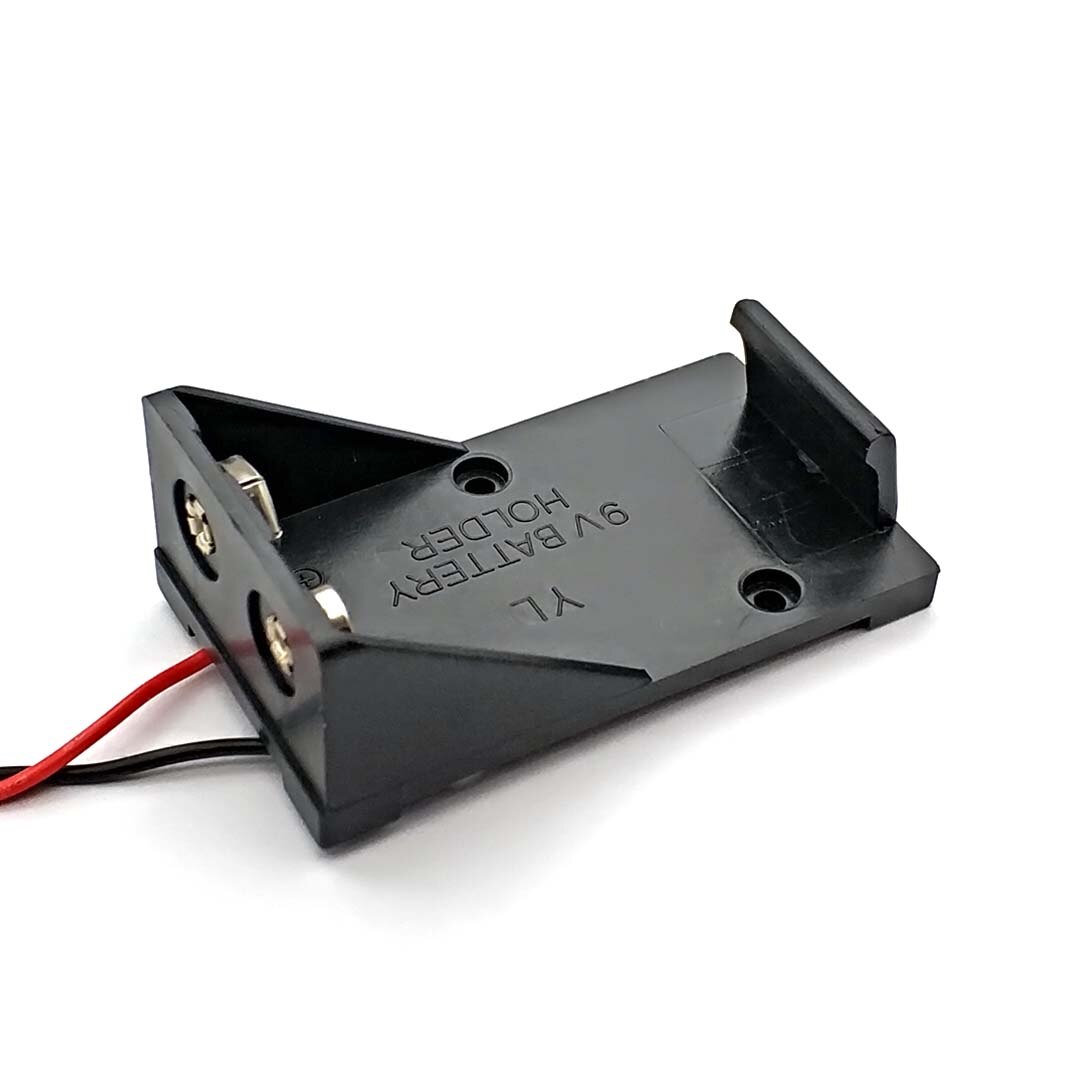 Portabatterie A23 12V - Confezione Da 5 Holder Per Batterie 23A Con Clip