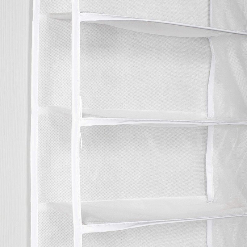 26 Pocket over the Door Shoe Organizer Hanging Shoe Shelves Closet Organizer 26 Pockets