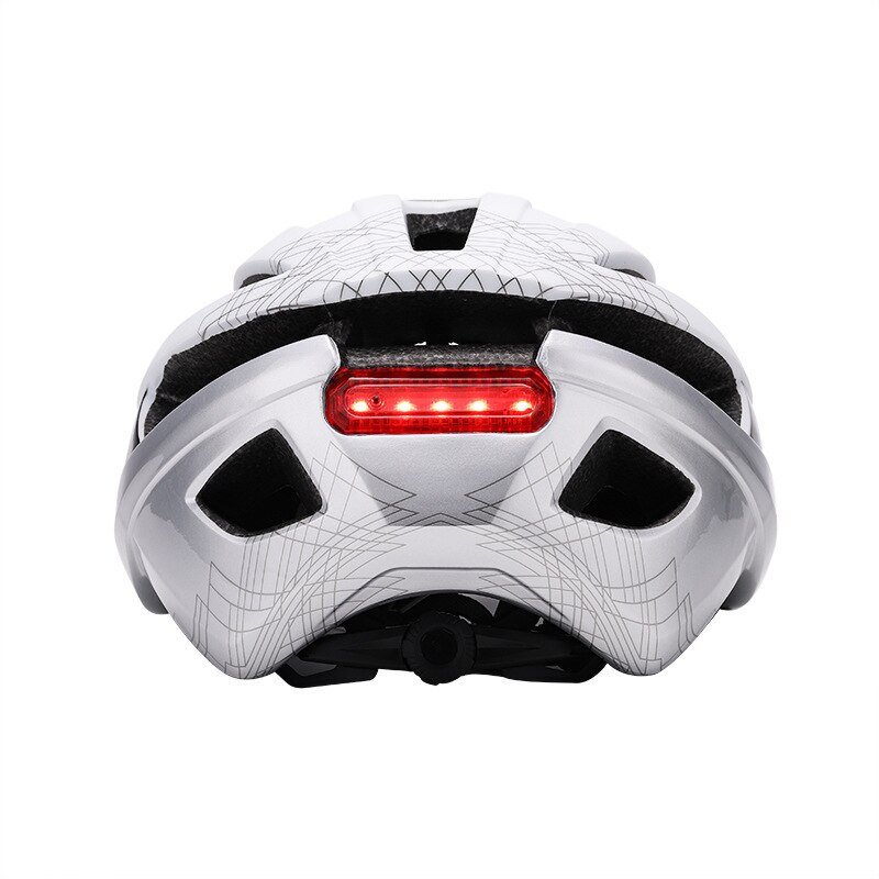 Cycling Helmets With Safety Tail Light Intergrally-molded Bicycle Cap Road Bike MTB Helmet Men Women XC Cascos Ciclismo