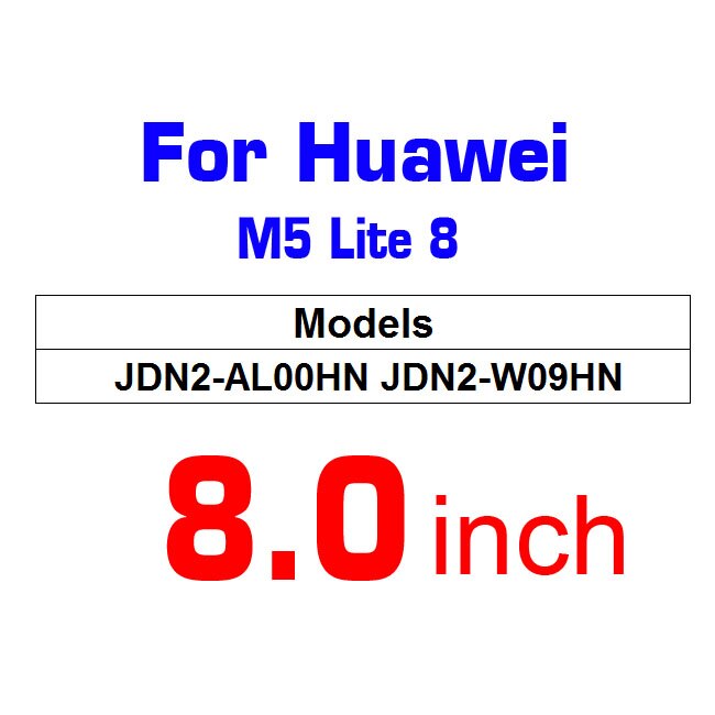 For Huawei MediaPad M5 lite Pro 10.8 10.0 8.4 Tablet tempered Glass For MediaPad M3 Lite 10.1 8.0 glass M3 8.4 Screen Protector: For Huawei M5 Lite 8