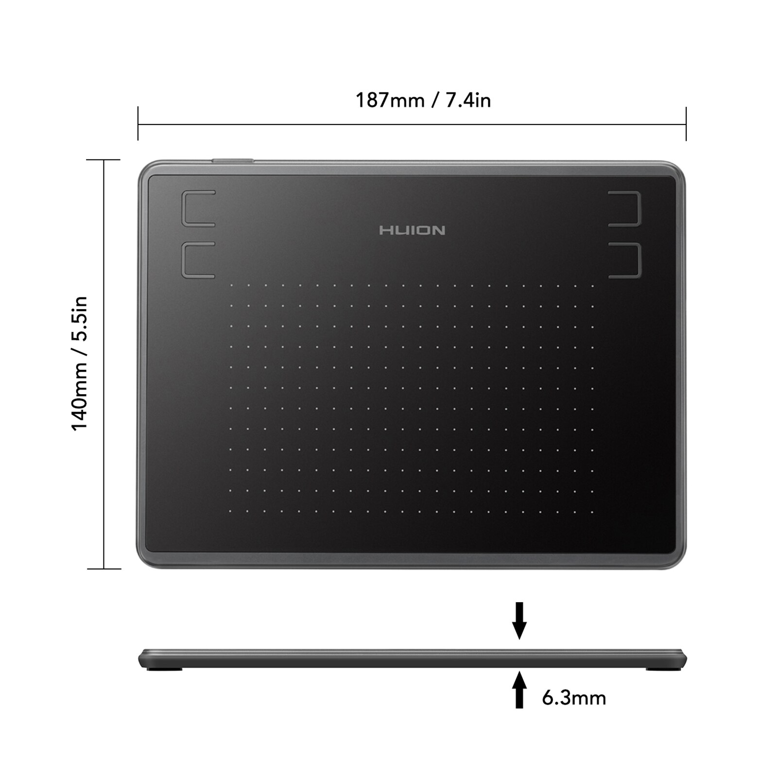 HUION H430P Graphics Drawing Tablet Micro USB Signature Digital Tablet Writing Board 4096 Levels Ultrathin Digital Tablets