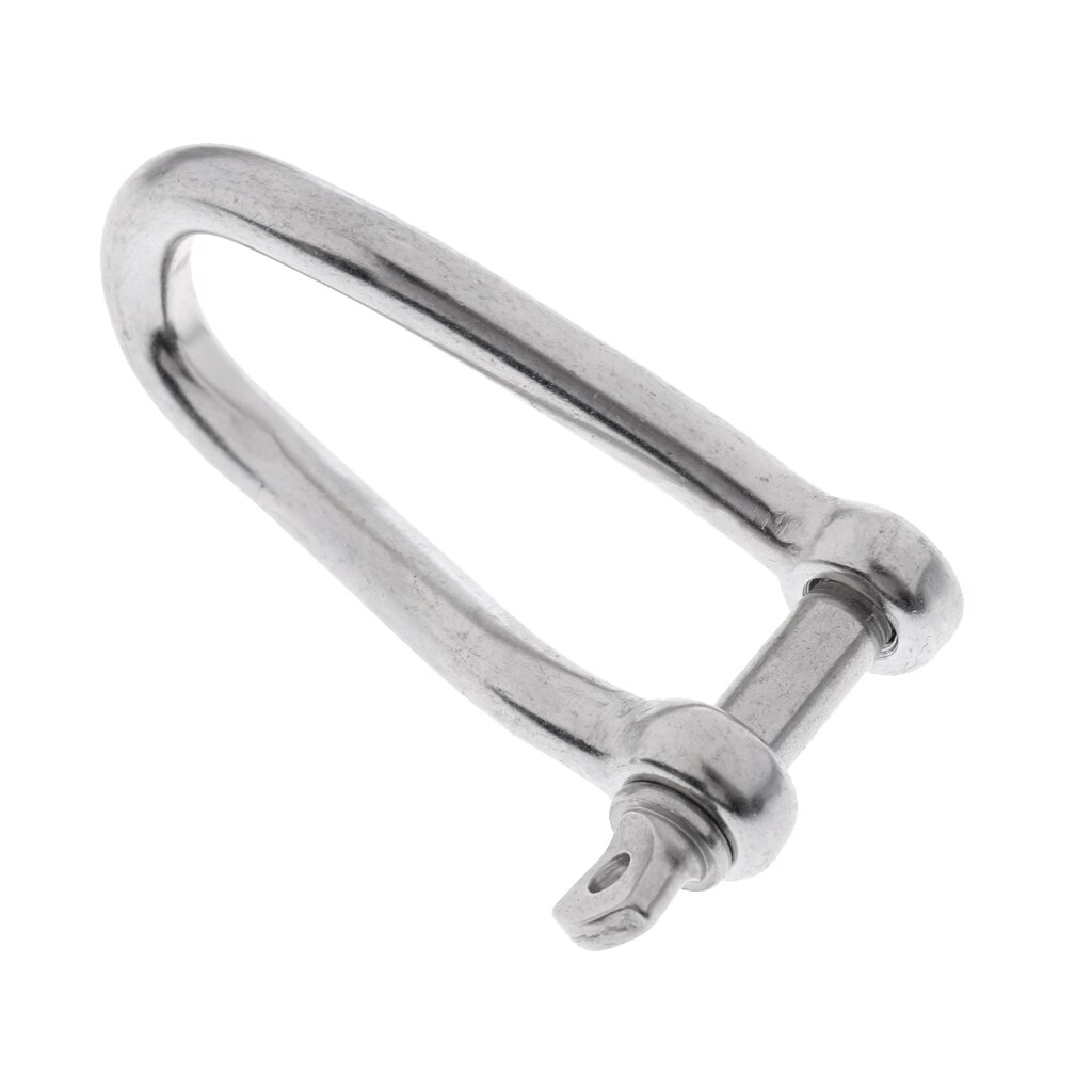 Grillete de anclaje trenzado para barco, grillete de acero inoxidable resistente y duradero, 3 &quot;x 1,26&quot;