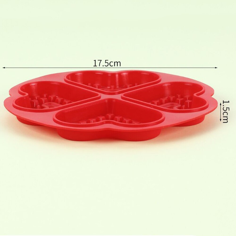 Bandeja de silicona para hacer gofres en el horno, molde para hornear pasteles y galletas, accesorios de cocina: 3