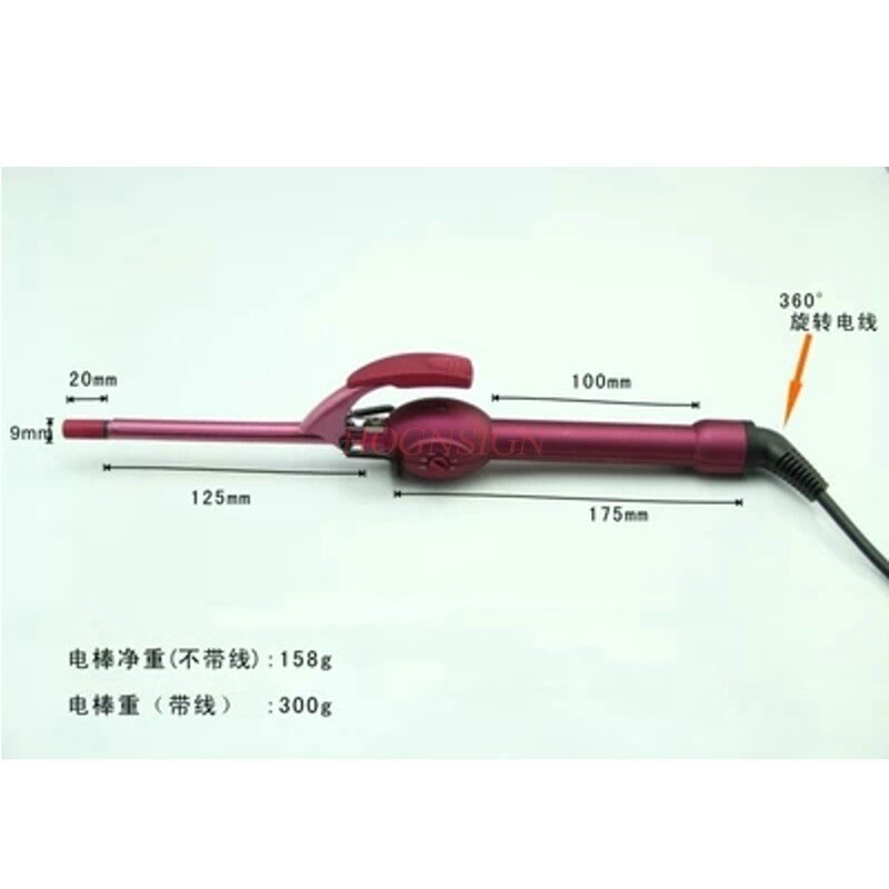 Krullend krullend haar keramische elektrische krultang krultang kort haar klein ultra klein volume klein huishouden kinderen lui