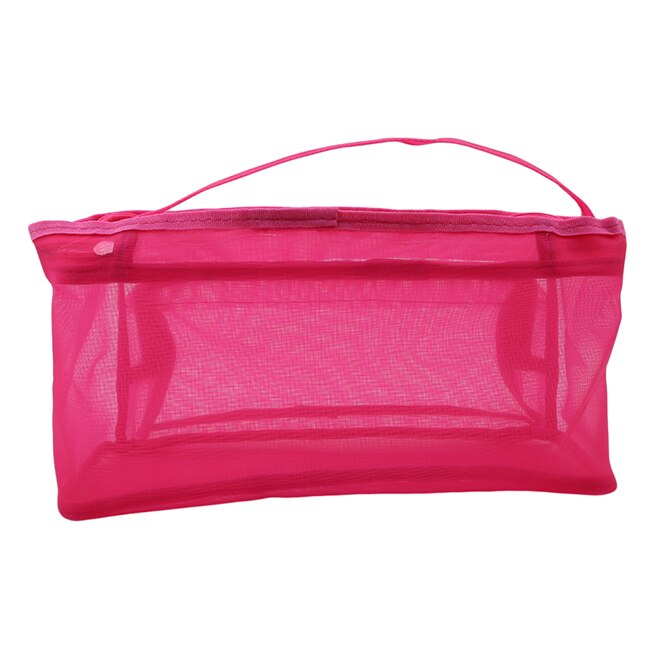 Huishoudelijke Breien Zak Garen Opbergtas Draagbare Tote Storage Case Voor Haken Haak Breien Naalden Naaien Accessoires: Rose Red