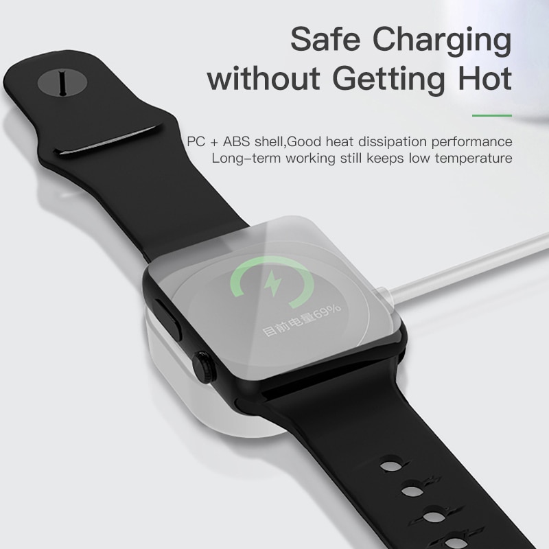 Wireless Charger For Apple Watch Charger Dock Charging For Iphone Smart Apple Watch Series 5 4 3 2 KUULAA Fast Charger