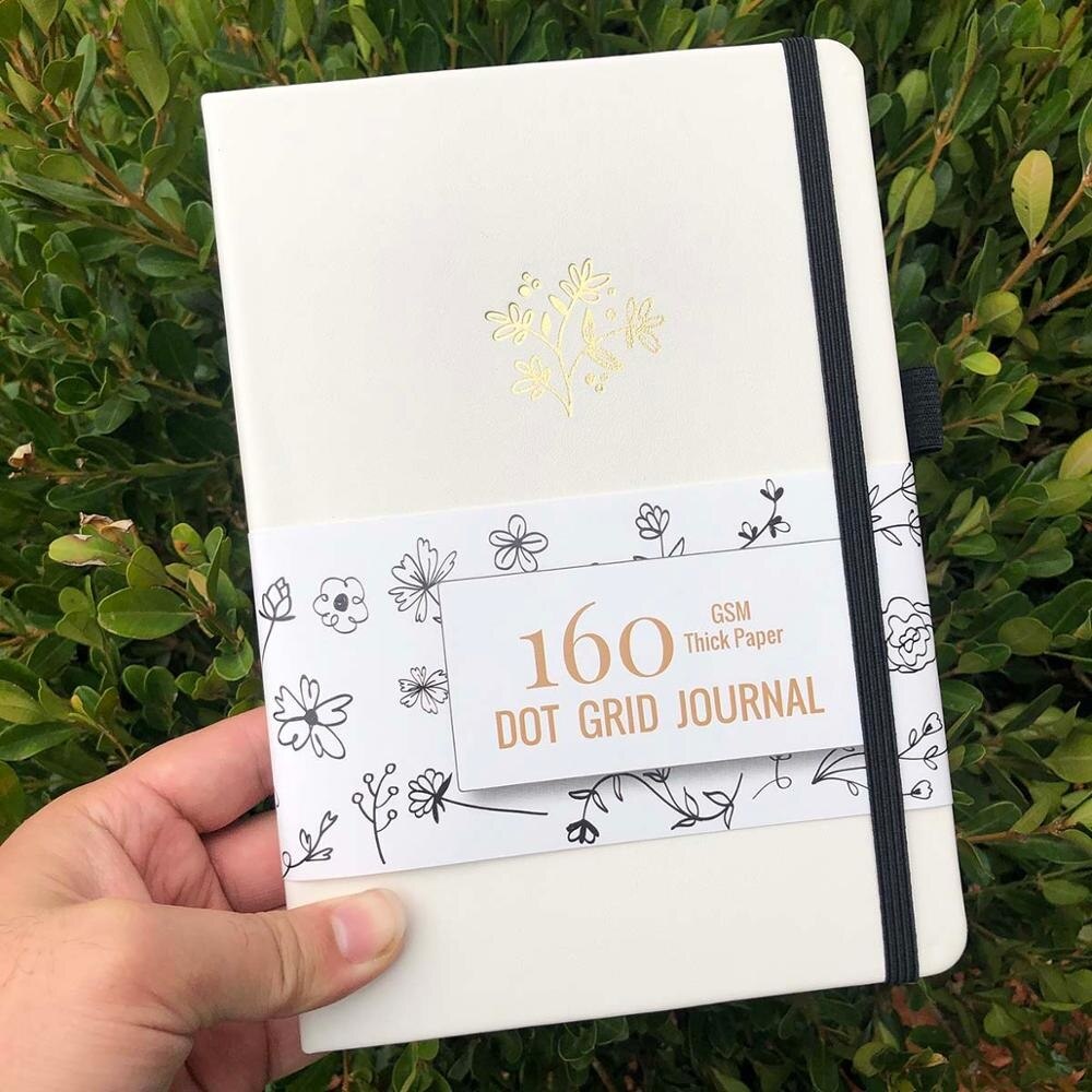 2022 Planner Dotted Notebook Dot Grid Journal to Increase Productivity, Passion, Purpose &amp; Happiness: White