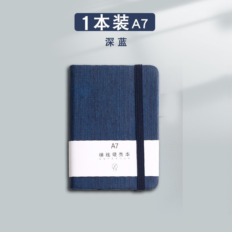 A6/A7 Portable Notebook Office Pocket Book Mini Student Office Financial Management Hand Book Memo Diary Planner Agenda: BL / A6