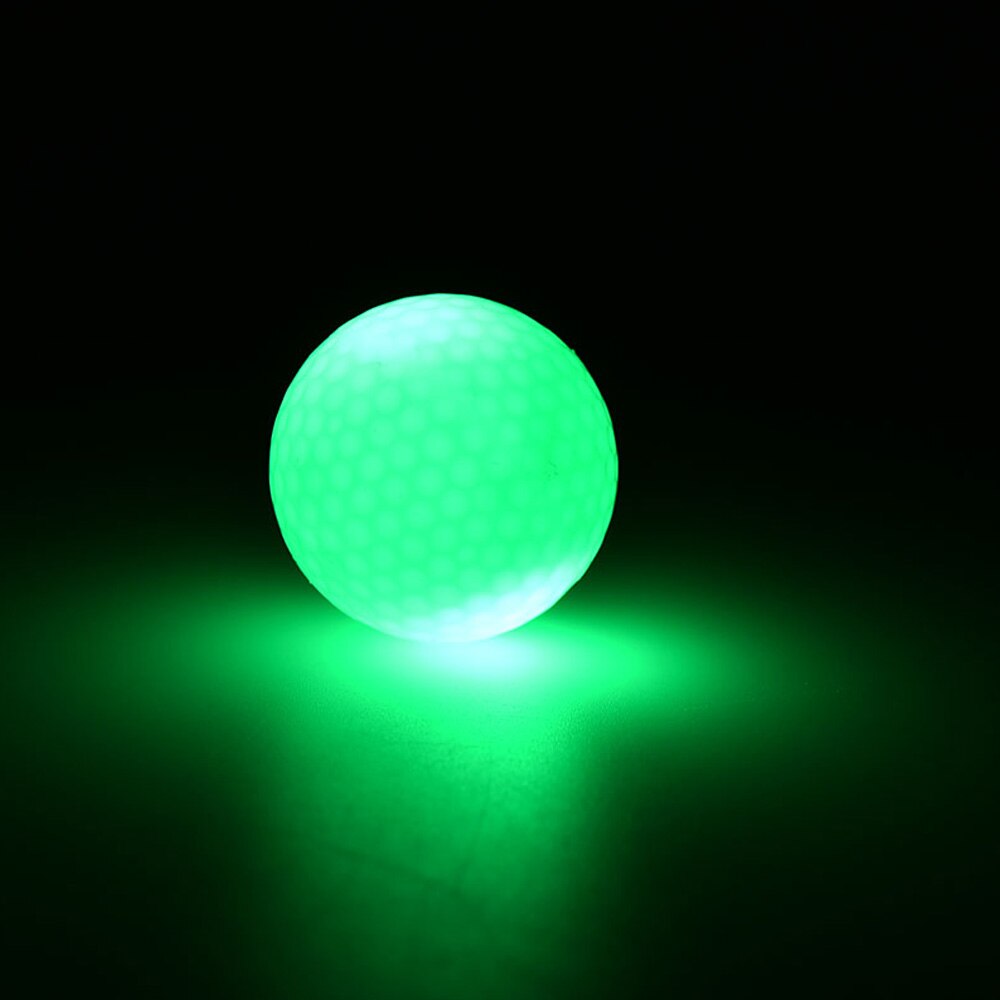 10Pcs/Lot Night Golf Balls Luminous Light Up Golf Balls Bright Night Glow Reusable Night Golf Ball