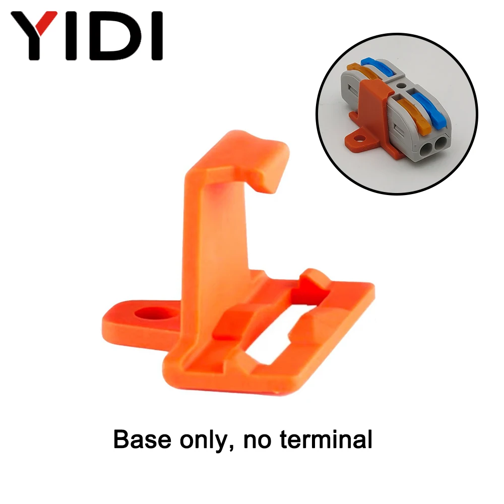 5/10pcs Fast Cable Wire Connector Compact Push In Quick Spring Splicing Multiplex Terminal Block Electrical Connection Conductor