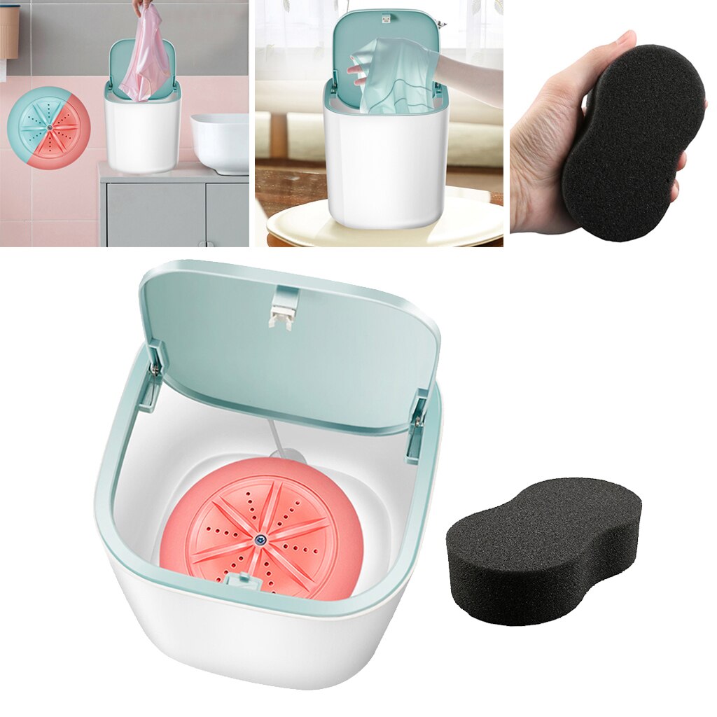 Mini Wasmachine Usb Roterende Broek Reizen Camping Rv Camper