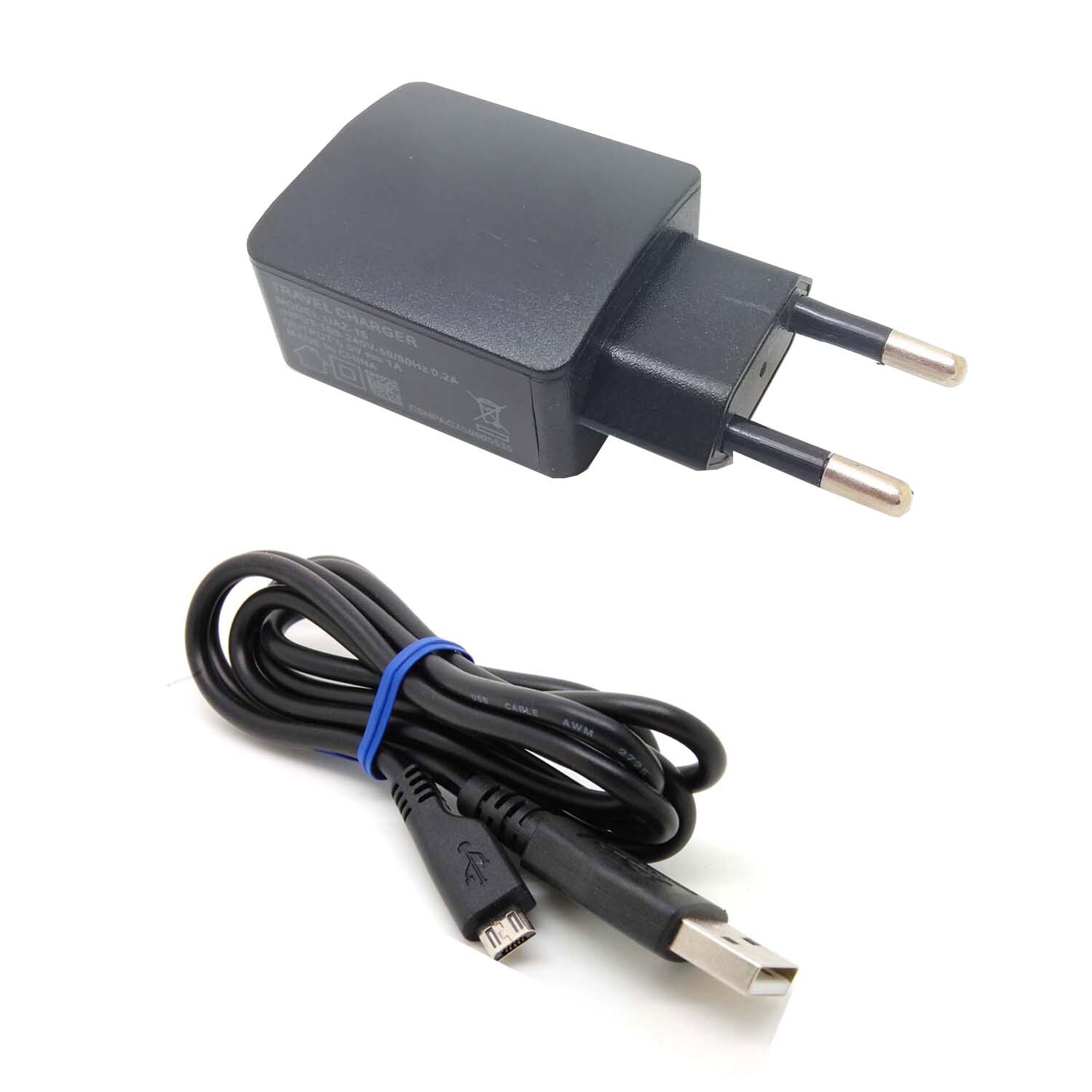Chargeur de données avec câble usb, pour Samsung Gem Galaxy Xcover Naos I927 I9010 I9000 I897 I7500 I6500U: EU wall charger
