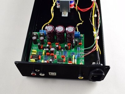 CS4398 DAC with USB Coaxial 24/192K Decoder The Chip Has Been Soldered and the Finished Parts Are Optional