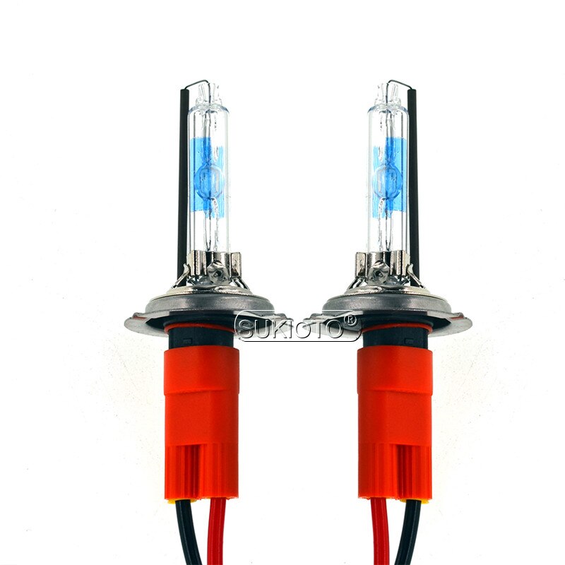 SUKIOTO-Kit de conversión de Xenón HID H7, 55W, enchufar y usar, AC, balasto Delgado, 55W, 5500K, H11, 9005, 9012