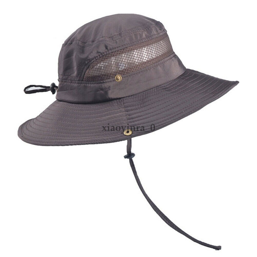 Men Women Arctic Breathable Hat Heatstroke UV Protection Sunshade Cooling Caps: Coffee