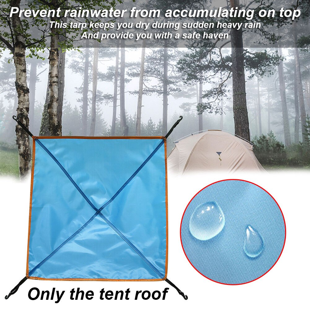 Sun Shelter Lightweight Outdoor Camping Portable Waterproof Cloth Picnic Awning Tent Tarp Travel Beach Canopy Anti UV Roof Cover