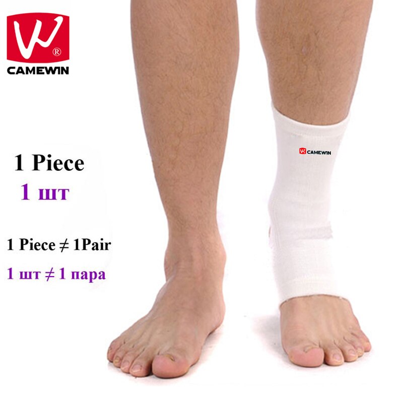 1 pièce cheville soutien orthèse produit pied basket Football Badminton Anti entorse chevilles soins infirmiers hommes et femmes: White / M