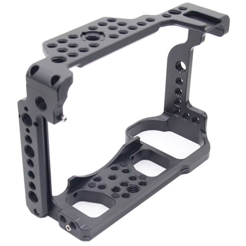 Cage pour appareil photo nikon  z6 z7 avec trous de positionnement arri et fixation pour microphone et moniteur