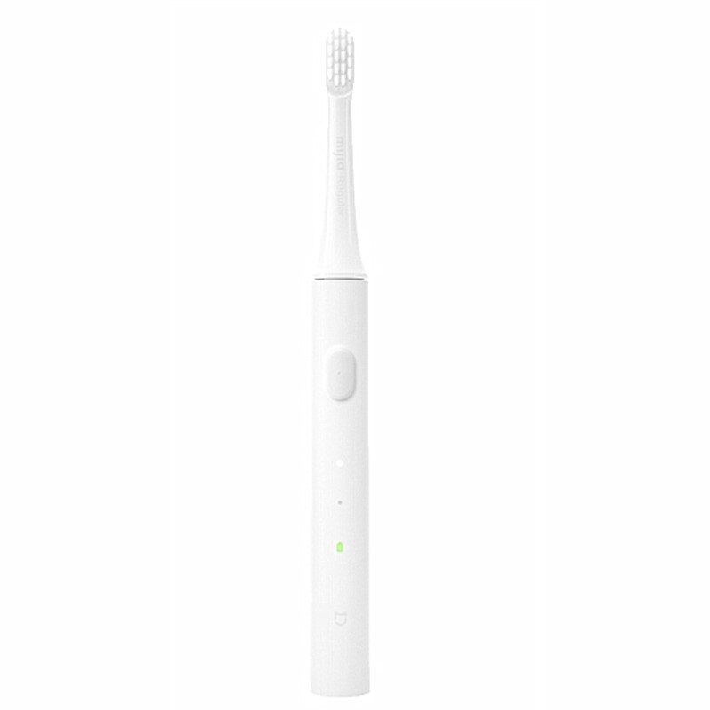 Dr.bei sonisk elektrisk tandbørste  t100 genopladelig ipx 7 vandtæt tjener ultralyds tænder ren tandbørste oral pleje xiami: Hvid