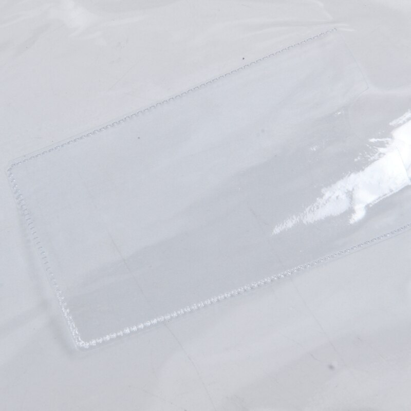 20 Stuks Transparant Blauw Plastic Zak Met Een Rits Glijbaan Houder A4 Papieren Zak
