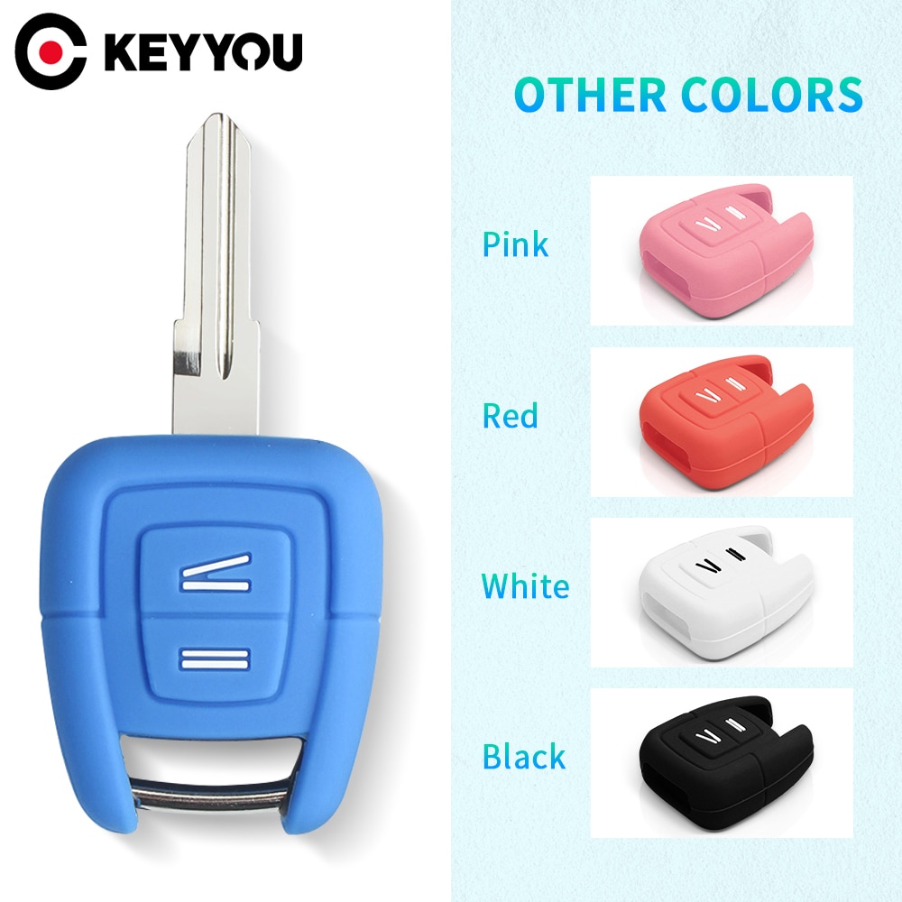 Keyyou Silicone Auto Sleutel Cover Case Voor Vauxhall Opel Astra Zafira Omega Vectra H J Insignia G Mk4 B C mokka Fob Remote Protector
