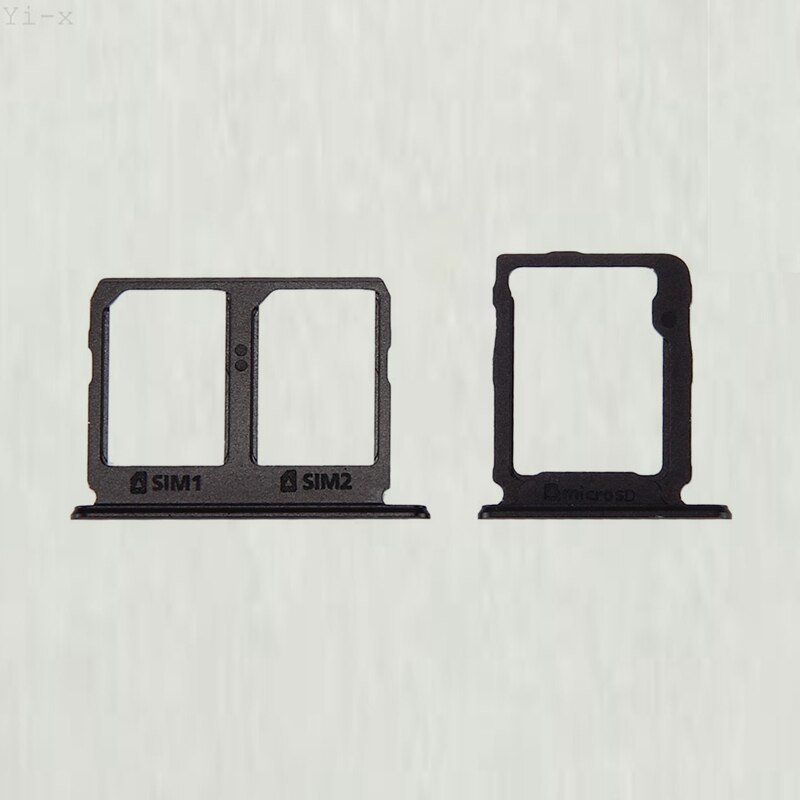 Plateau de support de carte Sim, fente pour Samsung C9 Pro / C9000