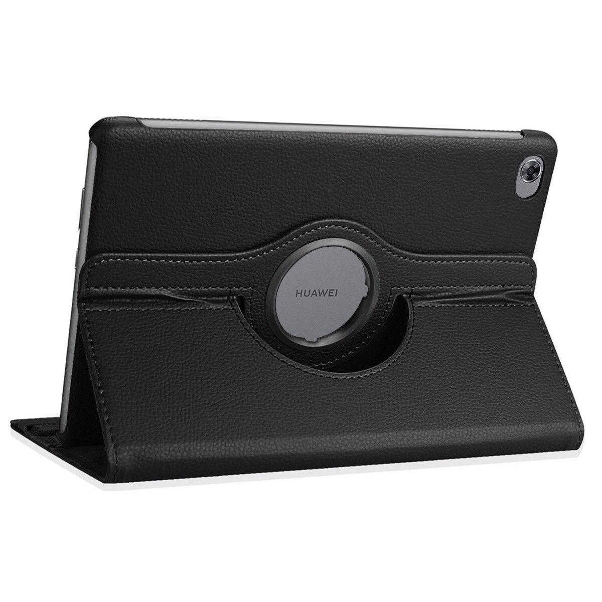 360 giratoria de la PU Funda de cuero para Huawei MediaPad M5 Pro 10,8 lite 10,1 8,4 BAH2-W19 JDN2-AL00 SHT-AL09 CMR-W09 Tablet caso